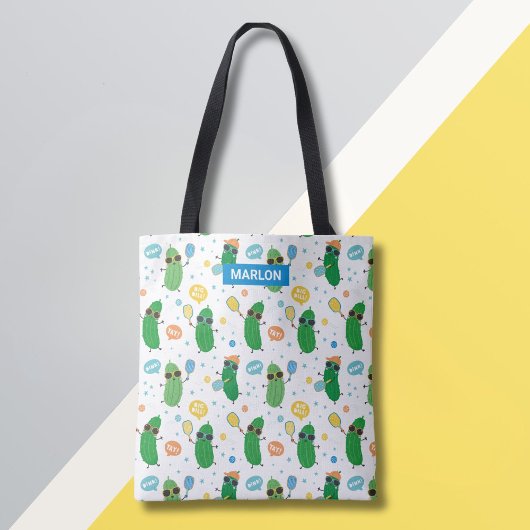 Tote Bag Cute Pickleball
