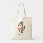 Tote Bag Cute Podenco Chien et Galgo Greyhound (Dos)