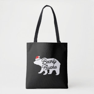 Tote Bag Cute Polar Bear Christmas Pajama Shirt Funny Xmas