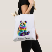 Tote Bag Cute Rainbow (De près)
