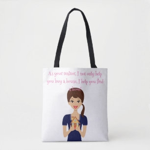 Tote Bag Cute Realtor Fourre-tout