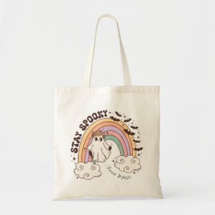 Tote Bag Cute Retro Ghost Séjour Éffrayant