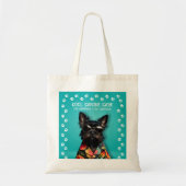 Tote Bag Cute Schnauzer (Devant)
