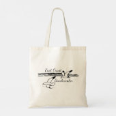 Tote Bag Cute Seagull Beach East Coast Beachcomber fourre-t (Dos)