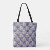 Tote Bag Cute Snowman (Dos)