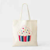 Tote Bag Cute Star Sprinkings Cupcake (Devant)