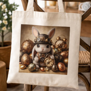 Tote Bag Cute Steampunk lapin de Pâques