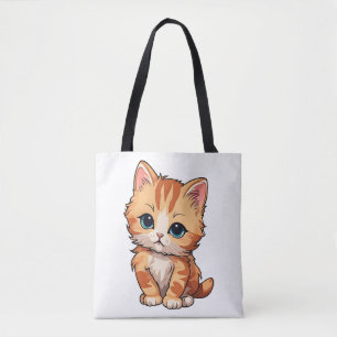 Tote Bag Cute tabby Chat