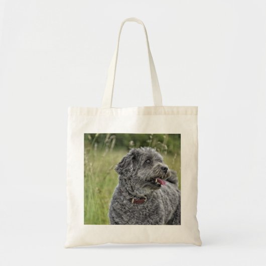 Tote Bag Cute Terrier Chien (Devant)