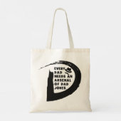Tote Bag Cute Text Chaque papa a besoin d'un arsenal de bla (Dos)