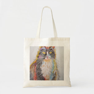 Tote Bag Cute Tuxedo Chat Dessin d'art Chats
