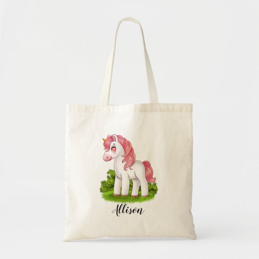 Tote Bag Cute Unicorn (Devant)