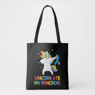 Tote Bag Cute Unicorn Pancreas Diabétique Kid