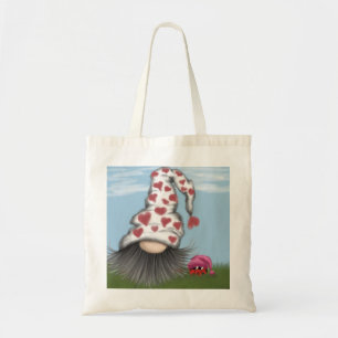 Tote Bag Cute Valentine Gnome