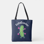 Tote Bag CuteCumber (Dos)