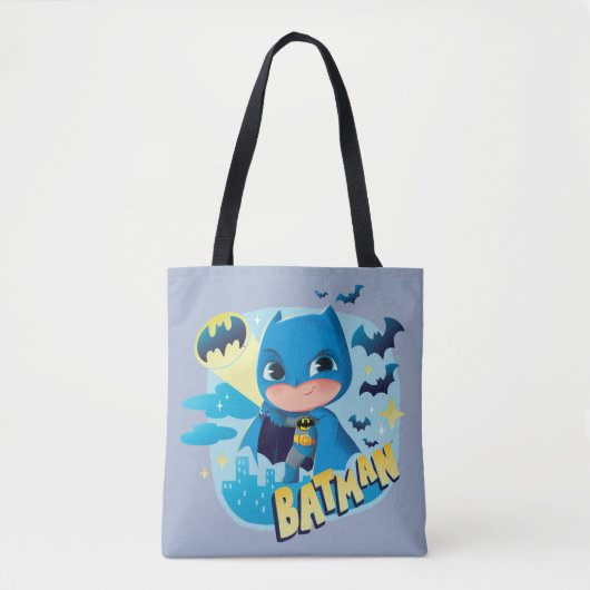 Tote Bag Cuter than mignon Batman (Devant)