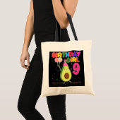 Tote Bag Cutes Avocados 9e anniversaire fille 9 ans (Devant (produit))