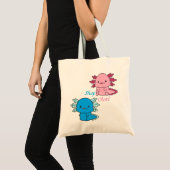Tote Bag Cutes Axolotl (Devant (produit))