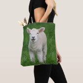 Tote Bag Cutest Baby Animals | Lil Lamb (De près)