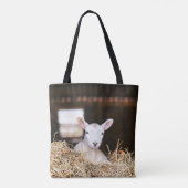 Tote Bag Cutest Baby Animals | Newborn Lamb (Dos)