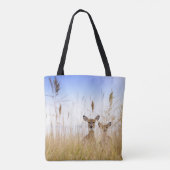 Tote Bag Cutest Baby Animals | Two Young White Tailed Deer (Dos)