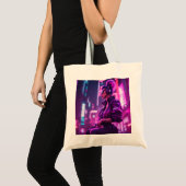 Tote Bag Cyber fille (Devant (produit))