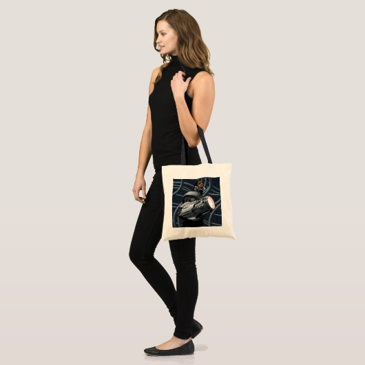 Tote Bag Cyborg & Bust d'arme (Devant (modèle))