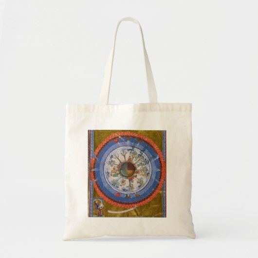 Tote Bag Cycle des saisons Hildegard von Bingen (Devant)