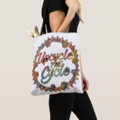 Tote Bag Cycle supérieur du cycle (De près)