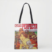 Tote Bag Cycles Perfecta, Mucha (Devant)