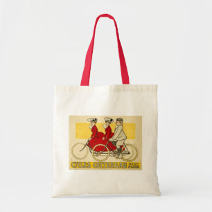 Tote Bag Cycles vintages Cottereau par René Vincent