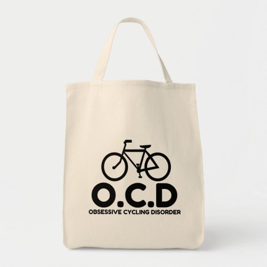 Tote Bag Cycling disorder obsessif (Devant)