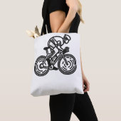 Tote Bag cycliste (De près)
