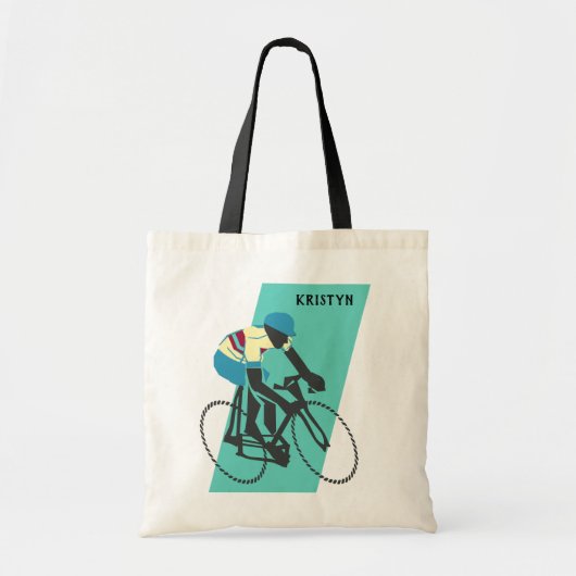 Tote Bag Cycliste n° 3 (Devant)