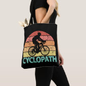Tote Bag Cyclopath drôle Cyclisme (De près)