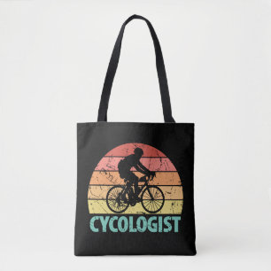 Tote Bag Cycologiste Funny Cycling