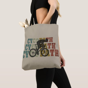 Tote Bag Cycopath drôle vélo