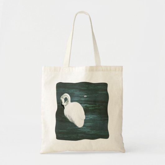Tote Bag Cygne à l'étang (Devant)
