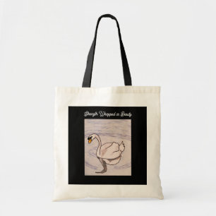 Tote Bag Cygne - Force enveloppée dans la beauté