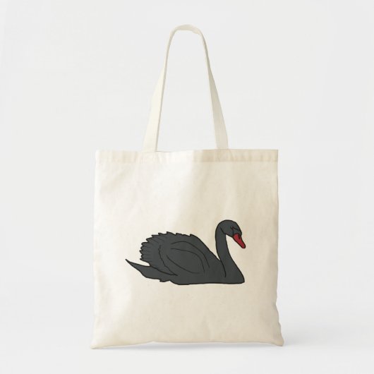 Tote Bag Cygne noir (Devant)