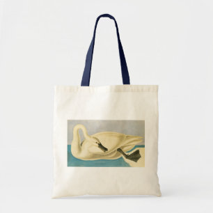 Tote Bag Cygne trompette par John James Audubon, Oiseau Vin