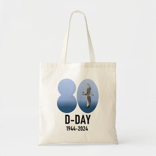 Tote Bag D-Day 80 - 1944-2024 (Devant)