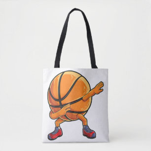 Tote Bag Dabbing Basketball Ball Funny Boys Hommes Femmes S