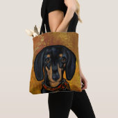 TOTE BAG DACHSHUND (De près)