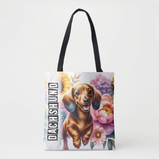 Tote Bag Dachshund (Devant)