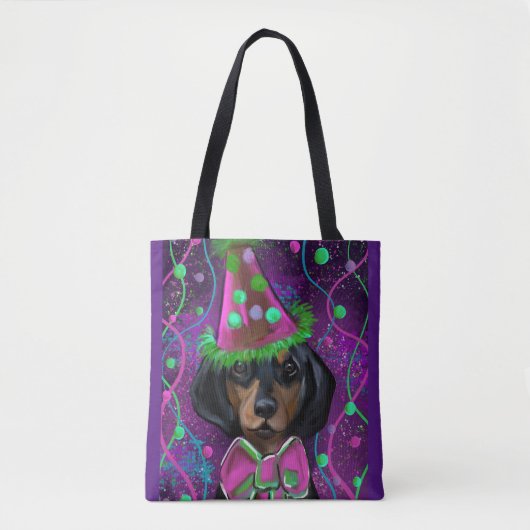 Tote Bag Dachshund (Devant)