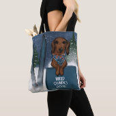 TOTE BAG DACHSHUND  (De près)