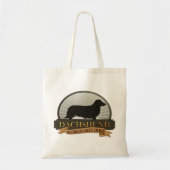 Tote Bag Dachshund [Cheveux longs] (Devant)