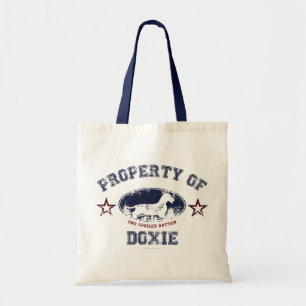 Tote Bag Dachshund [Fil à cheveux]