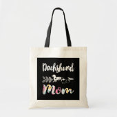 Tote Bag Dachshund Maman (Devant)